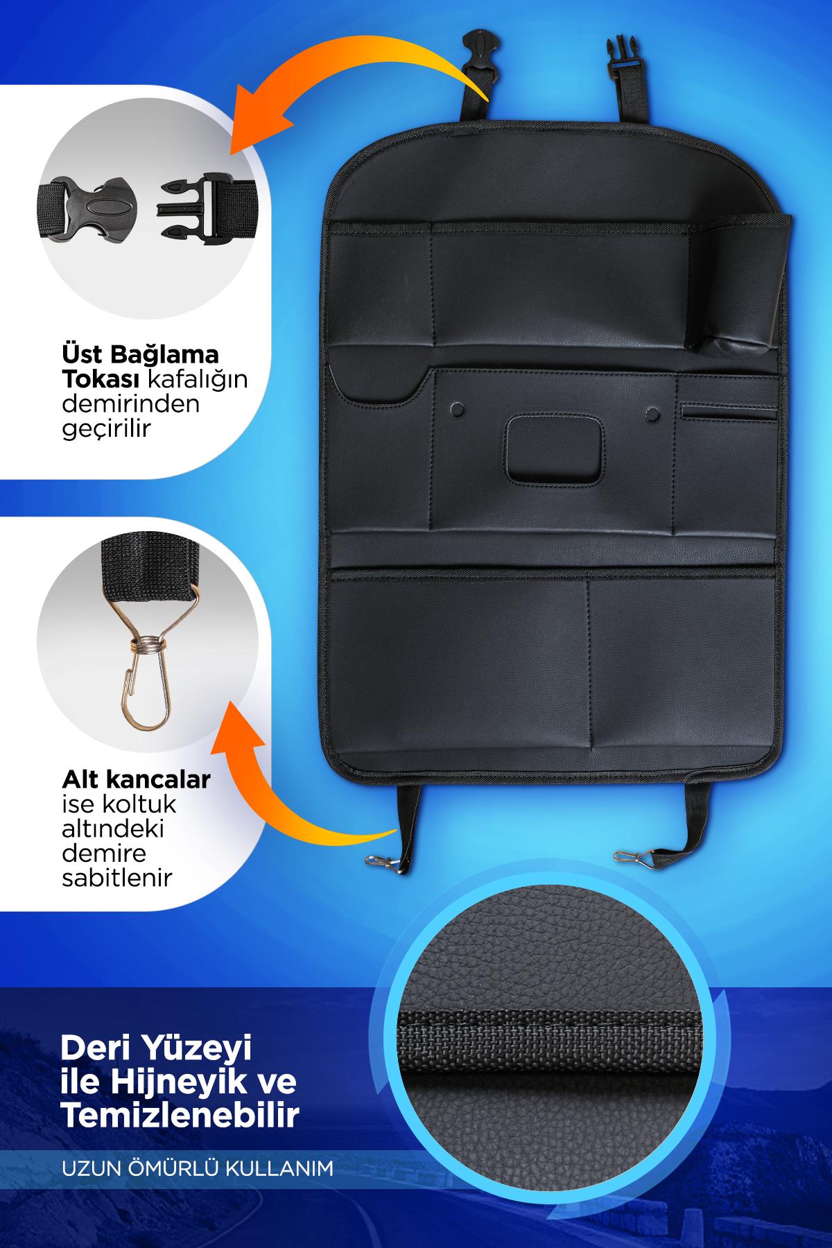 Araç İçi Koltuk Arkası Düzenleyici Organizer